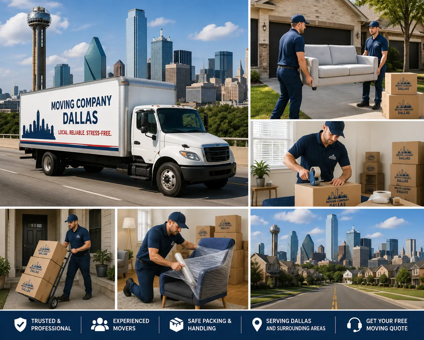 Local movers in Dallas, TX